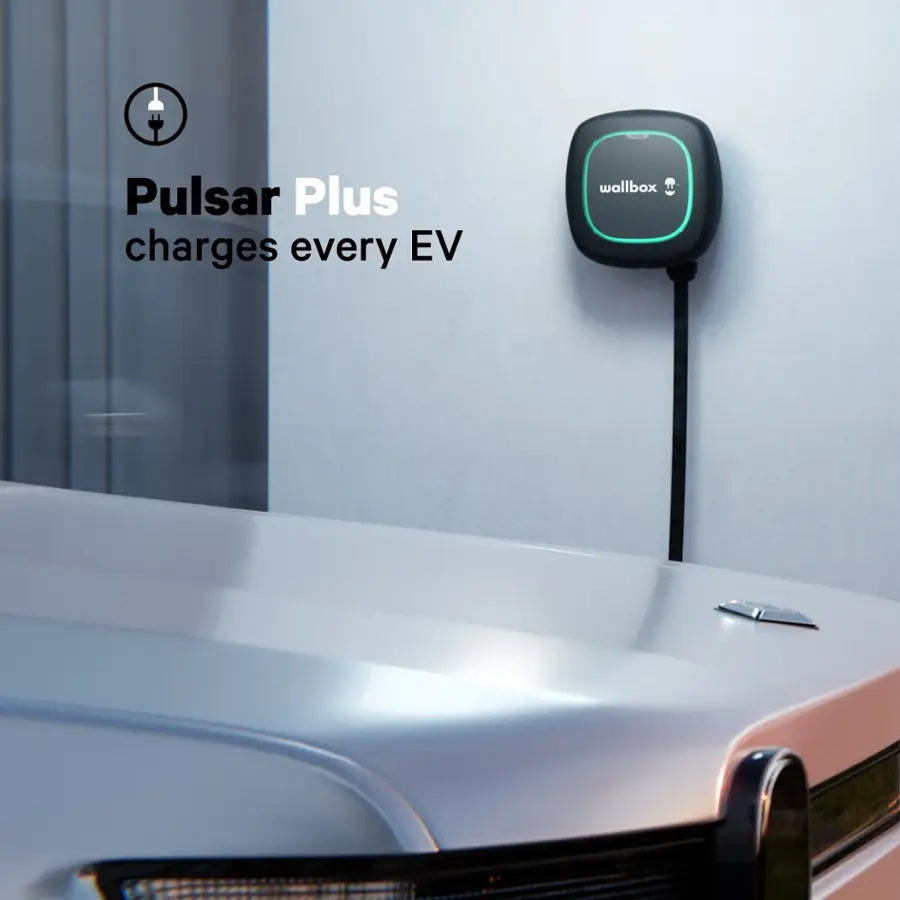 WALLBOX Pulsar Plus 48A β Smart EV Charger for Fast Home Charging